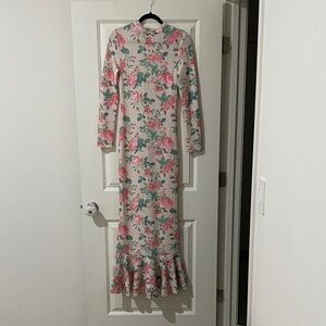 Floral Long Sleeve Dress